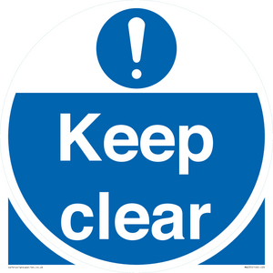 keep clear
